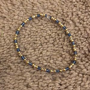 Seed bead bracelet